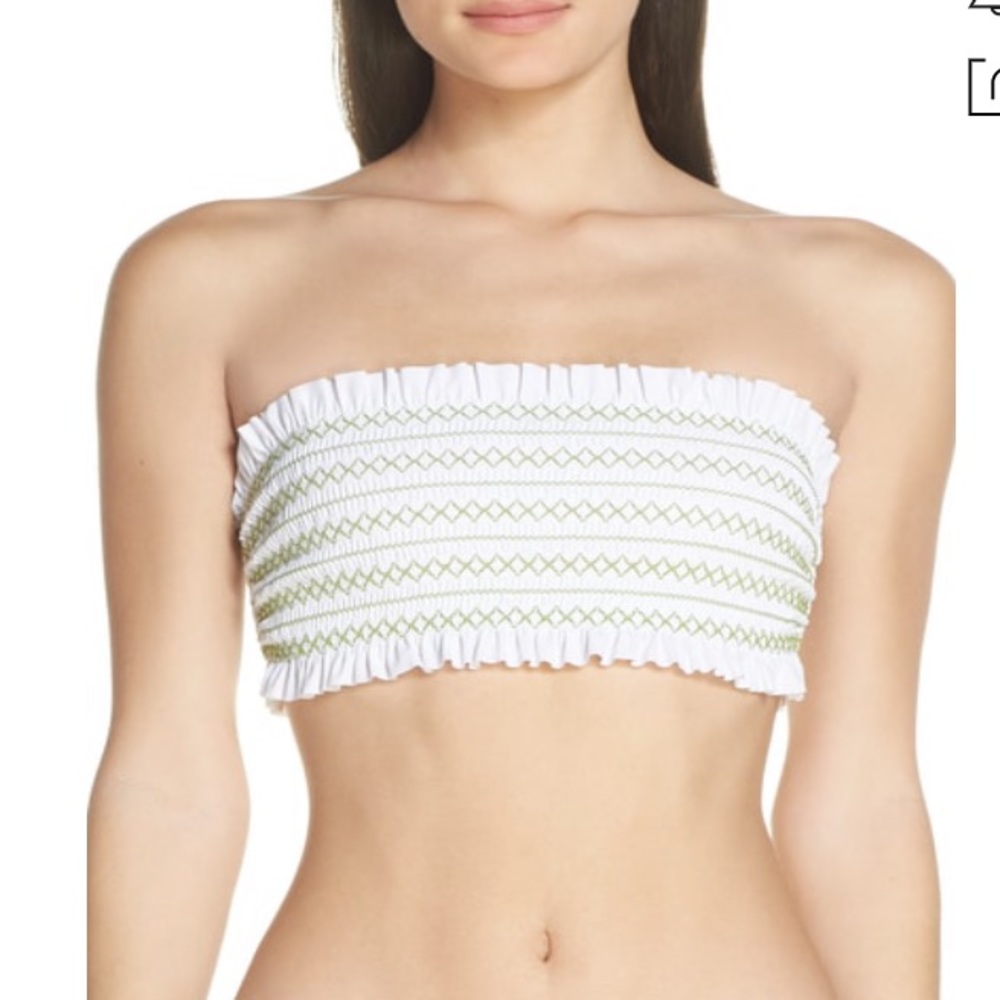 Tory Burch Costa Bandeau Bikini Top - Picture 8 of 8